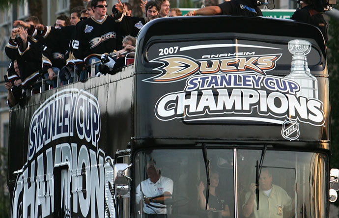 Anaheim Ducks Stanley Cup Celebration